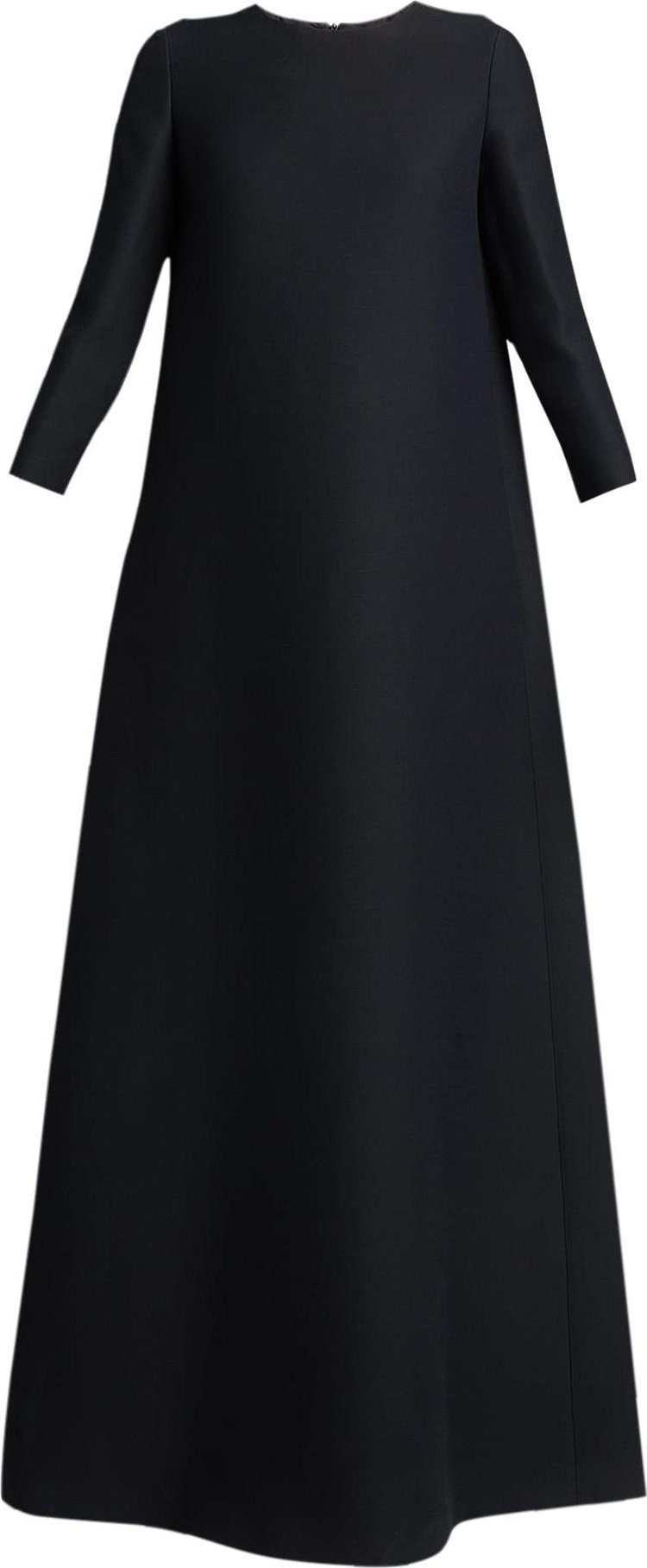 The Row Stefos A-Line Wool Dress 'Black'