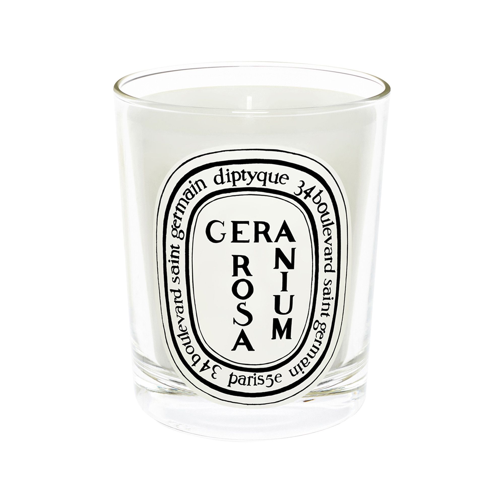 Buy Diptyque Geranium Rosa Candle 'White' - 6299 100000901GRC WHIT