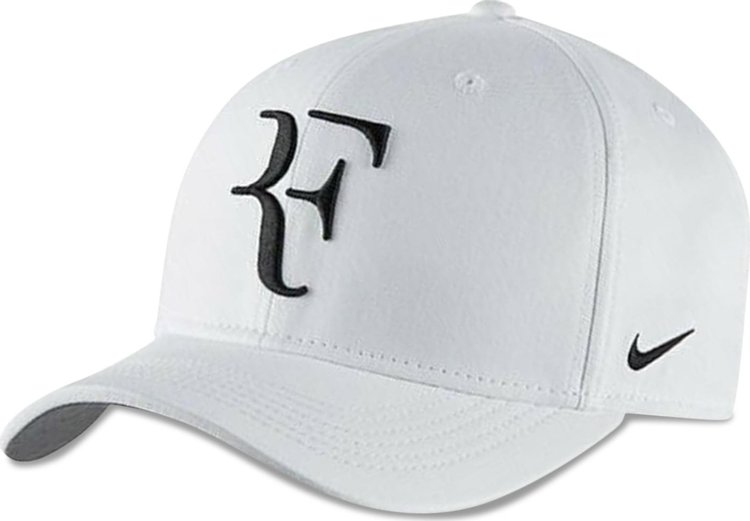 Nike AeroBill CLC99 RF Tennis Hat 'White/Black'