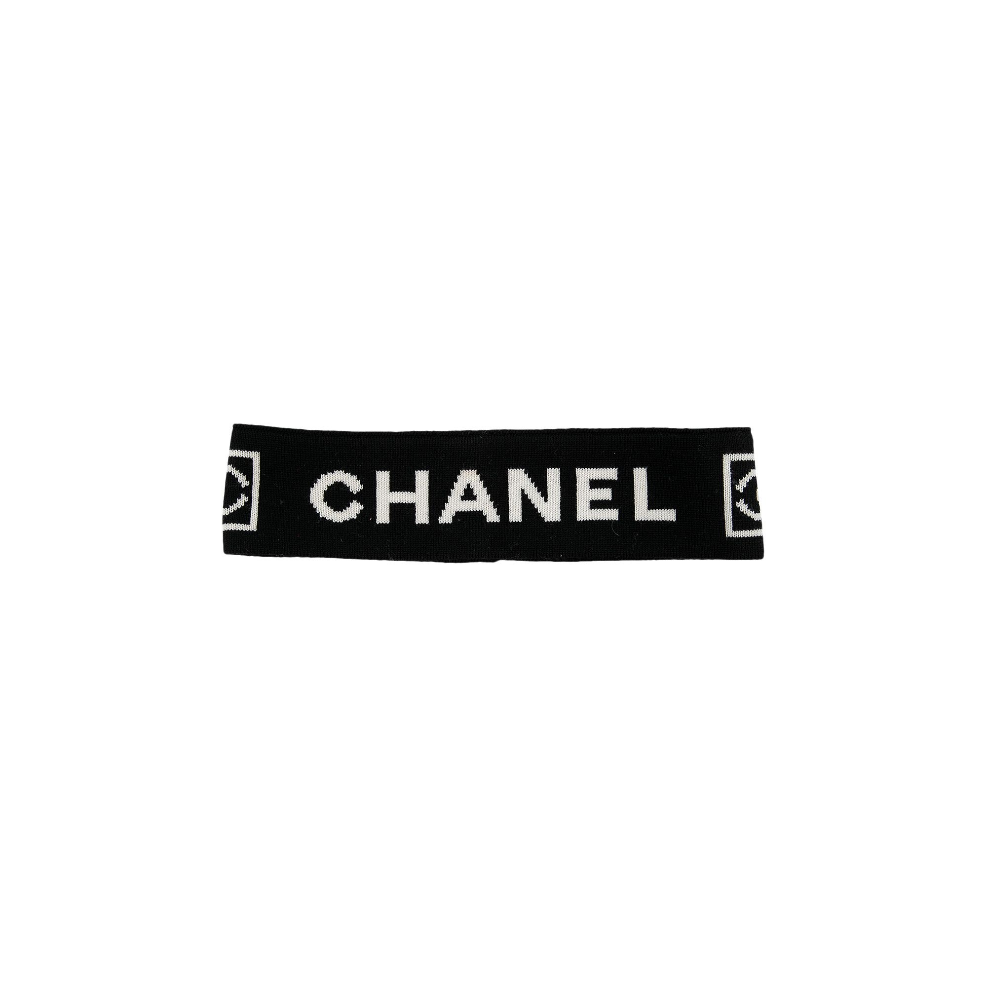 Buy Chanel Sport Ligne Headband 'Black' - 0311 200000609SLH BLAC