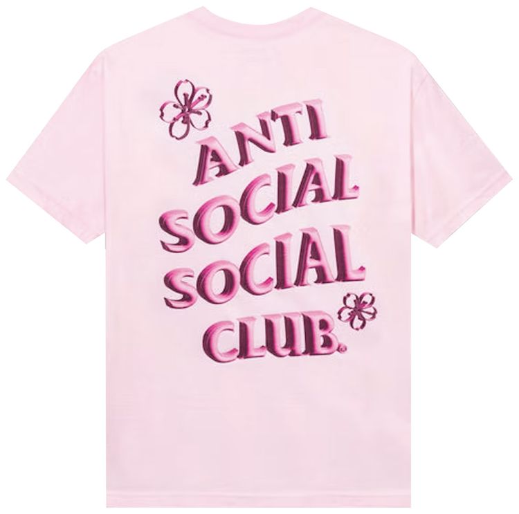 Anti Social Social Club Coral Crush Tee Pink