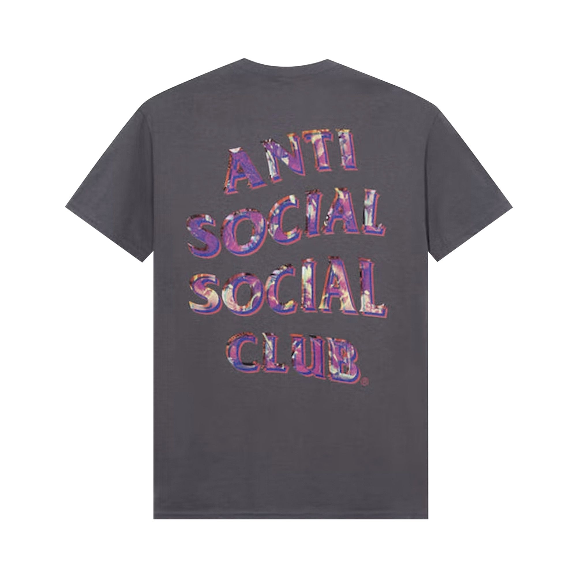 Buy Anti Social Social Club Layer Lock Dark Tee 'Grey