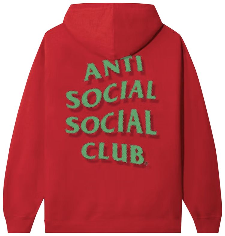 Anti Social Social Club Miami Hoodie Red