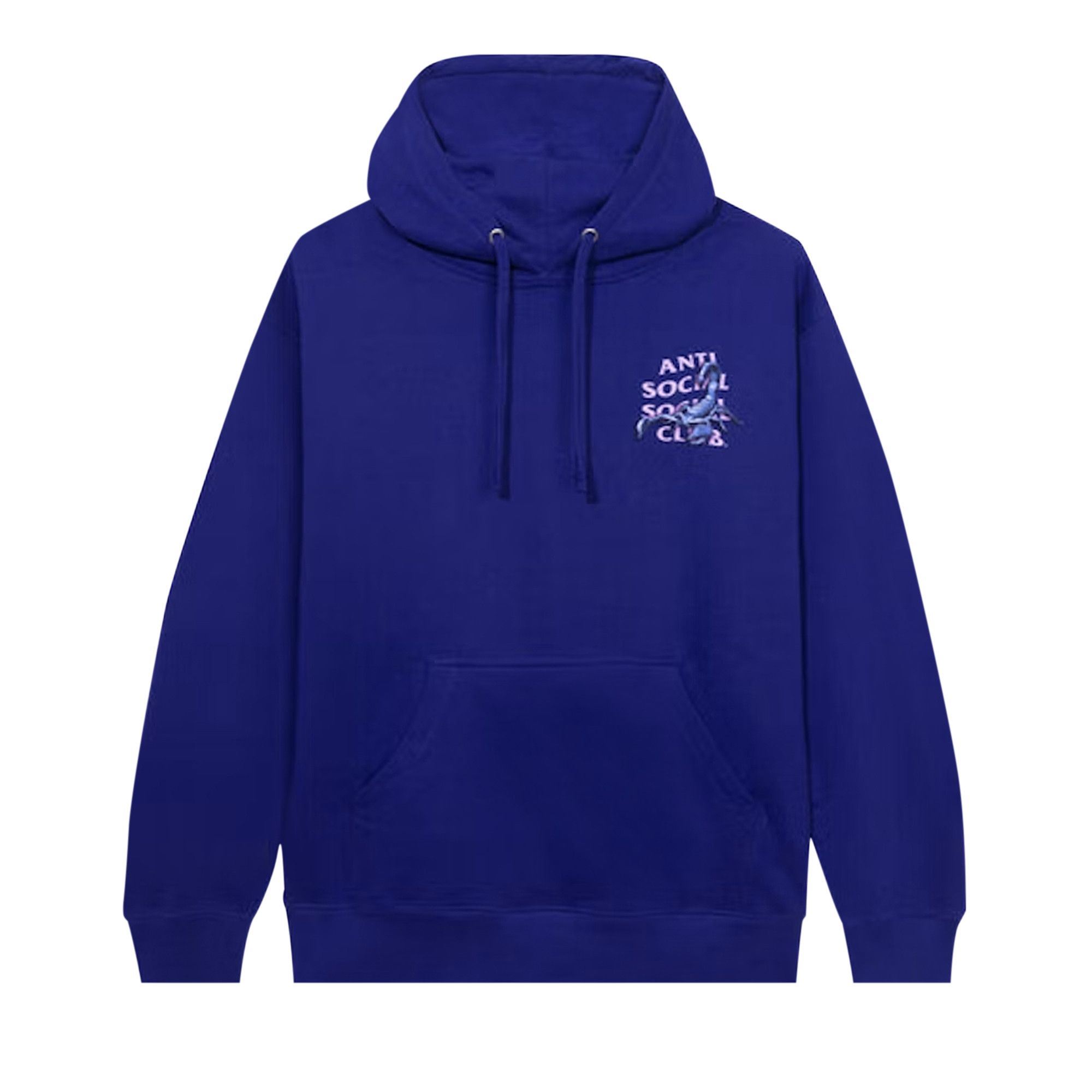 Anti social social club purple hoodie deals