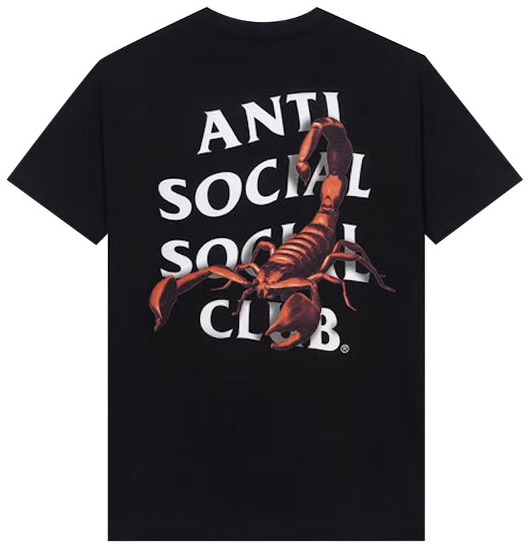 Anti Social Social Club Moodsting Tee Black