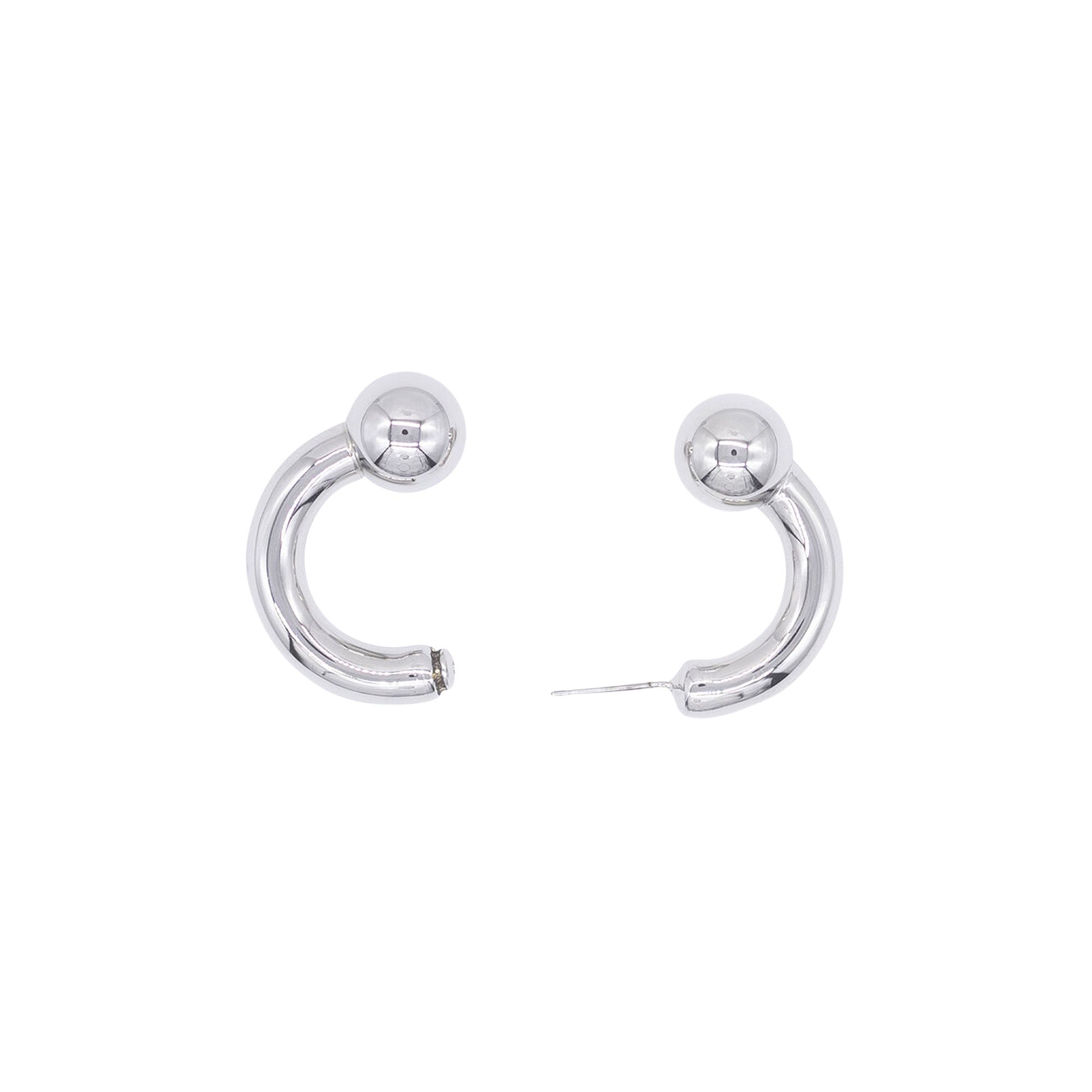 Buy MM6 Maison Margiela Earrings 'Polished Palladio