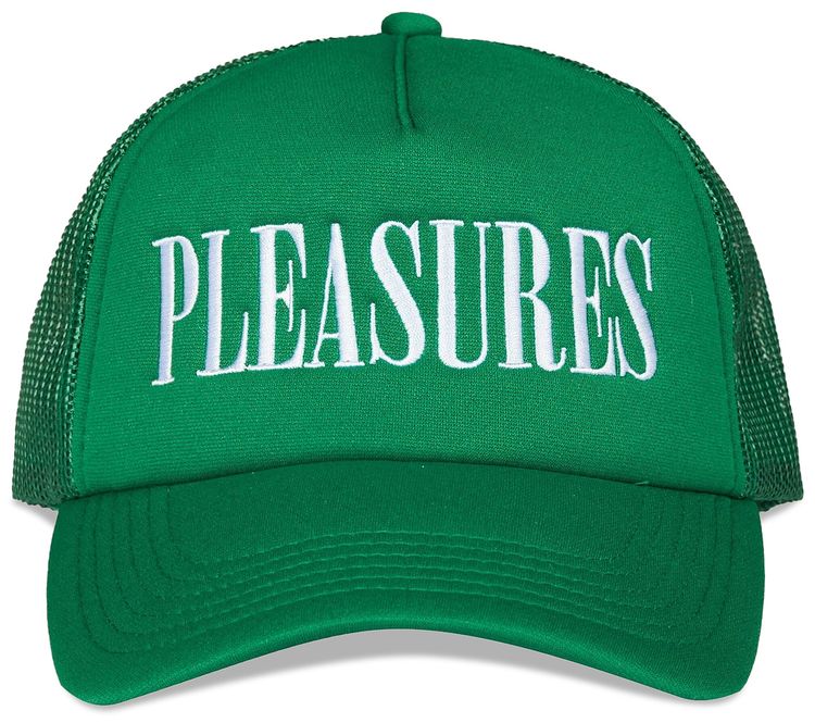 Pleasures Lithium Trucker Cap Green