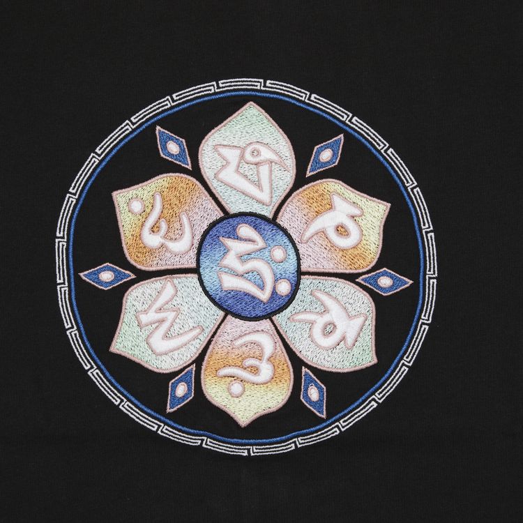 Supreme Lotus Short Sleeve Top Black