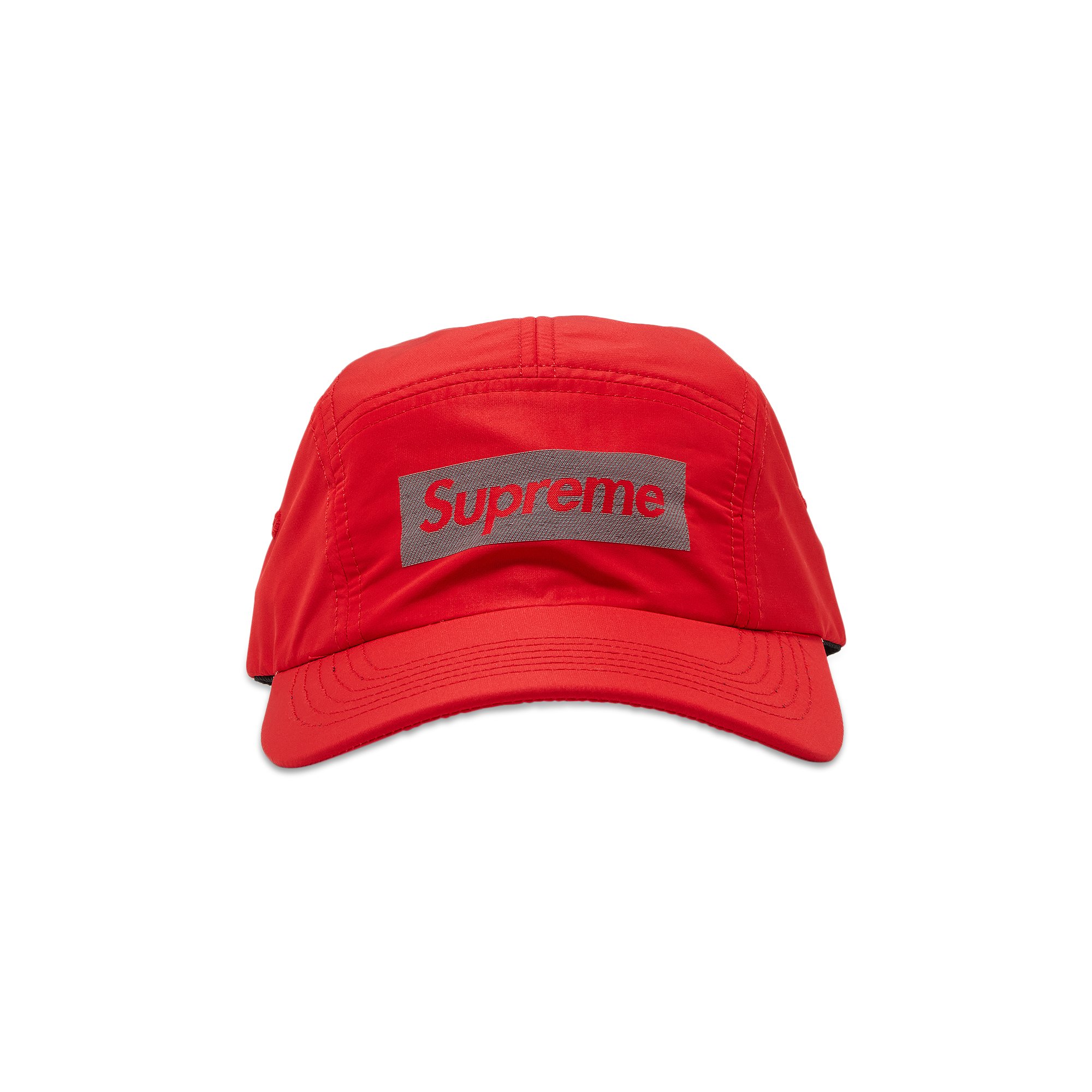 Buy Supreme Reflective Jacquard Logo Camp Cap 'Red' - FW22H14 RED