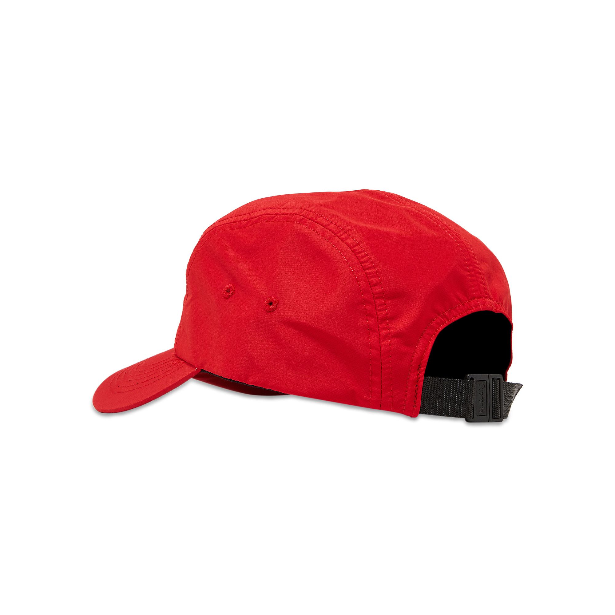 Buy Supreme Reflective Jacquard Logo Camp Cap 'Red