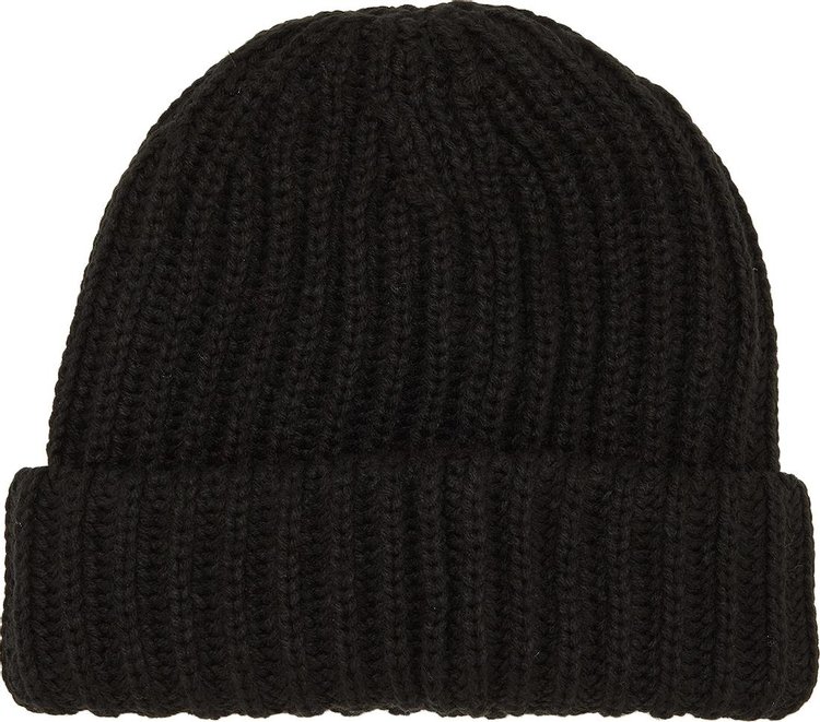 Supreme Ribbed Beanie Black