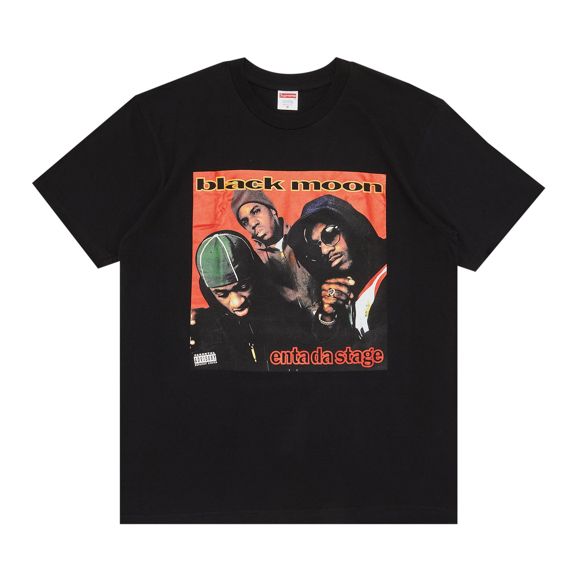 Buy Supreme Enta Da Stage Tee 'Black' - FW22T38 BLACK | GOAT