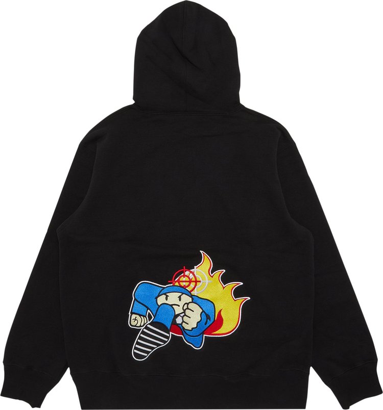 Supreme x Duck Down Records Hooded Sweatshirt Black