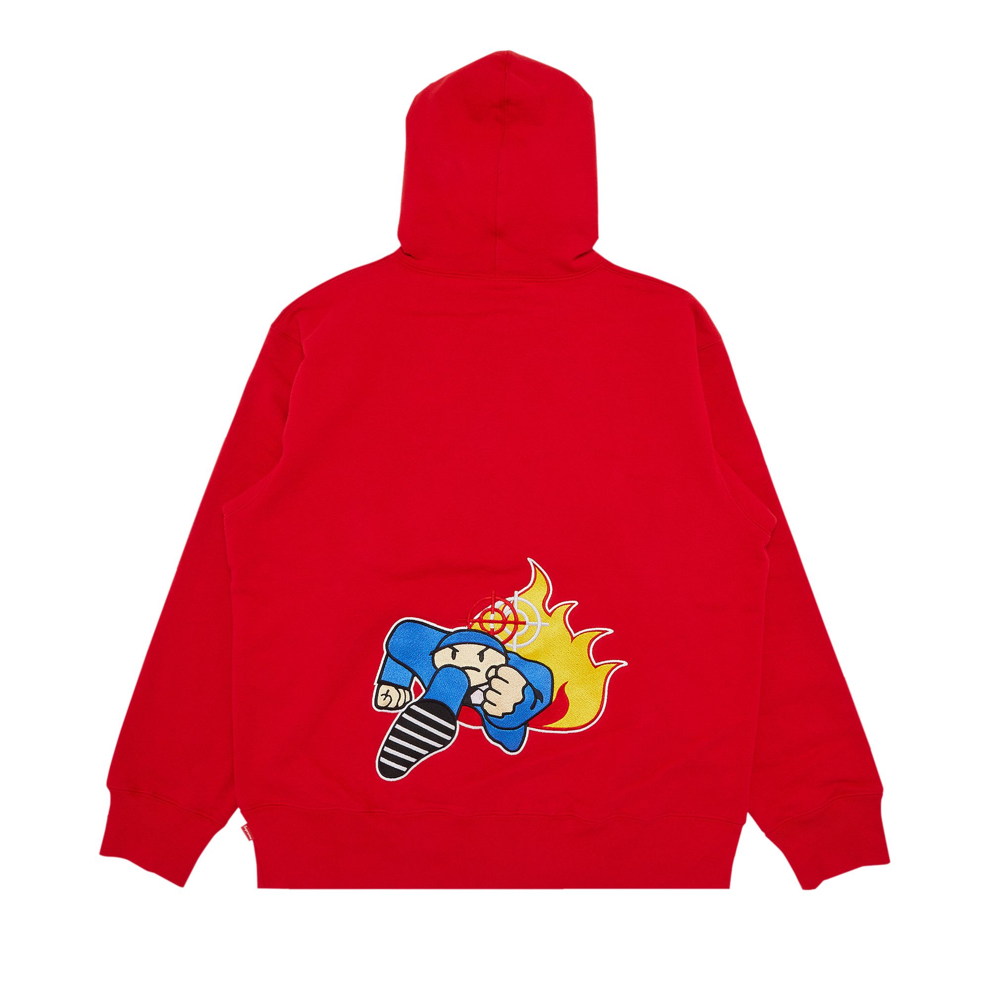 Buy Supreme x Duck Down Records Hooded Sweatshirt 'Red' - FW22SW76