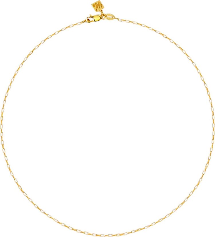 Veneda Carter VC008 Thin Chain Necklace 'Gold Vermeil'
