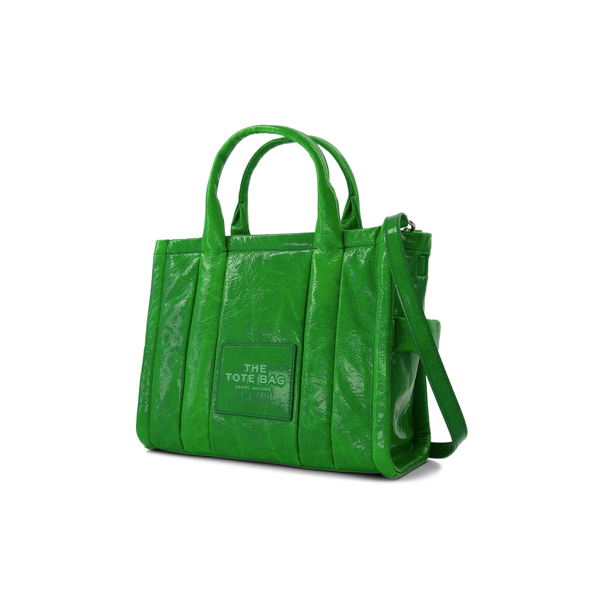 Buy Marc Jacobs Shiny Crinkle Small Tote Bag 'Green