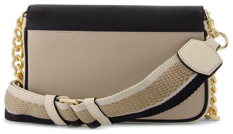 Marc Jacobs Logo Plaque Chained Shoulder Bag Multicolor
