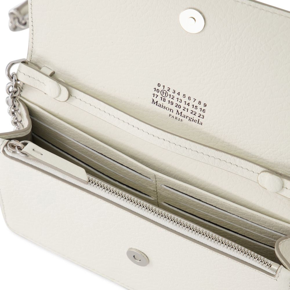 【Maison margiela】Shoulder Bag★SA3UI0008 P4455 T1003 Buy Maison Margiela Leather Fold Over Bag 'White