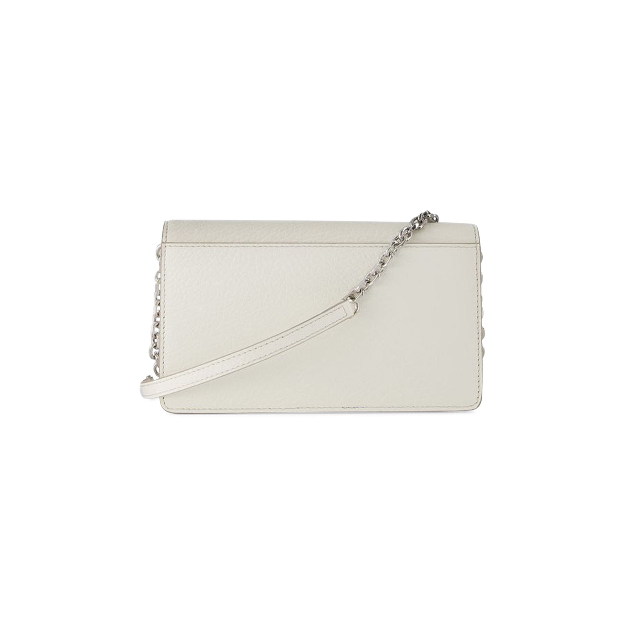 Buy Maison Margiela Leather Fold Over Bag 'White Buy Maison Margiela Leather Fold Over Bag 'White
