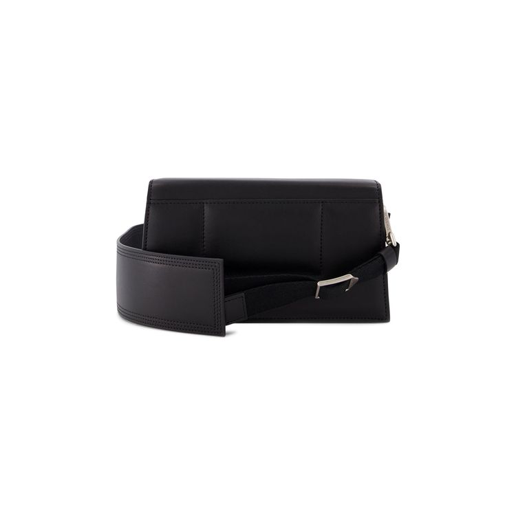 Jacquemus Le Bambino Leather Crossbody Bag Black