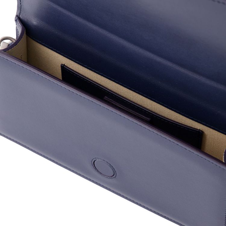 Jacquemus Le Bambino Leather Crossbody Bag Blue