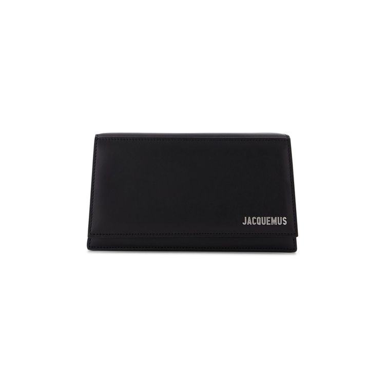 Jacquemus Le Bambino Leather Crossbody Bag Black