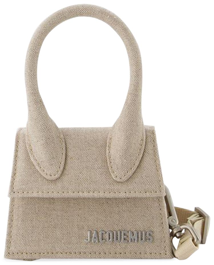 Jacquemus Le Chiquito Homme Mini Handbag Beige