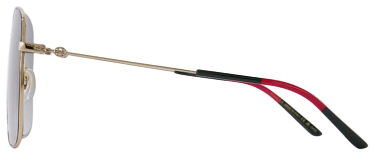 Gucci Oversized Sunglasses Gold