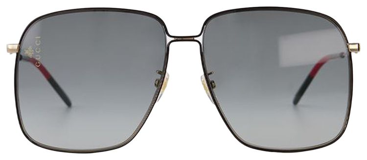 Gucci Oversized Sunglasses Gold