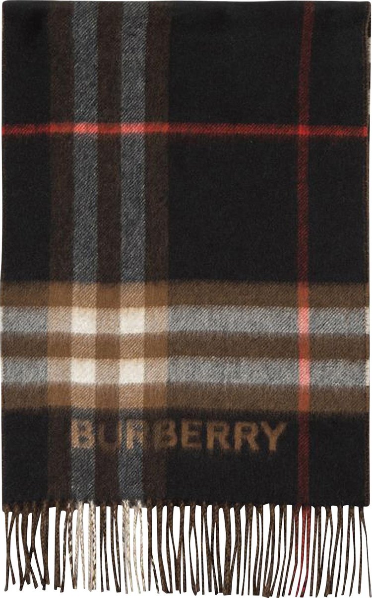 Burberry Check Scarf Multicolor