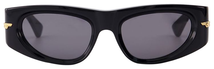 Bottega Veneta Acetate Frame Sunglasses Black