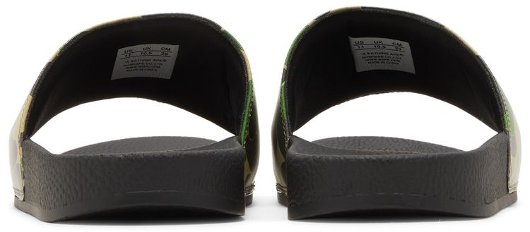 BAPE ABC Camo Slide Green