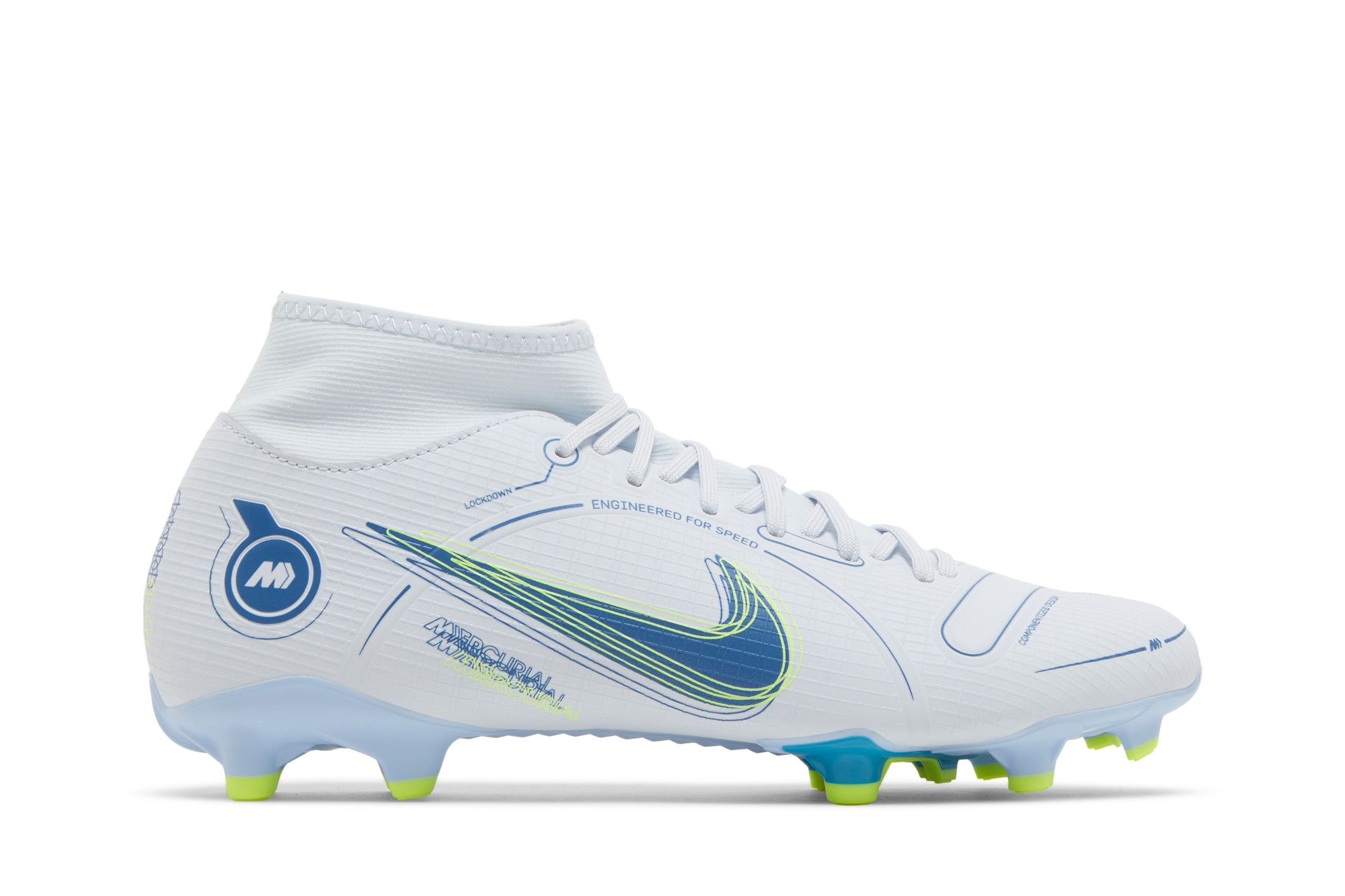 Mercurial Superfly 8 Academy MG Grey Light Marine