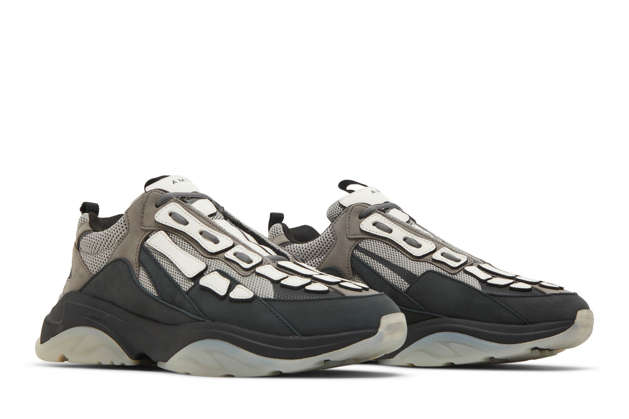 Buy Amiri Bone Runner 'Black Grey' - AW22MFS001 016 | GOAT