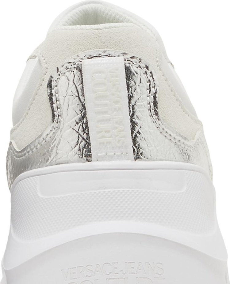 Versace Wmns Speedtrack Sneaker V Emblem   White Silver