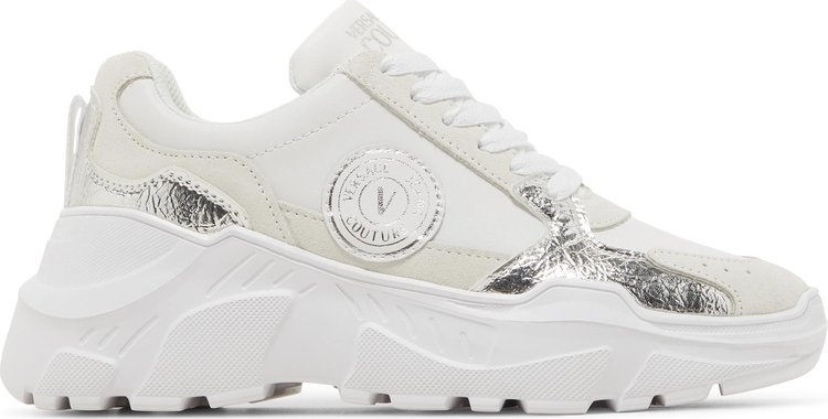 Versace Wmns Speedtrack Sneaker 'V-Emblem - White Silver'