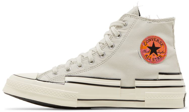 Converse Chuck 70 Hacked Heel High Tear Away   Light Bone