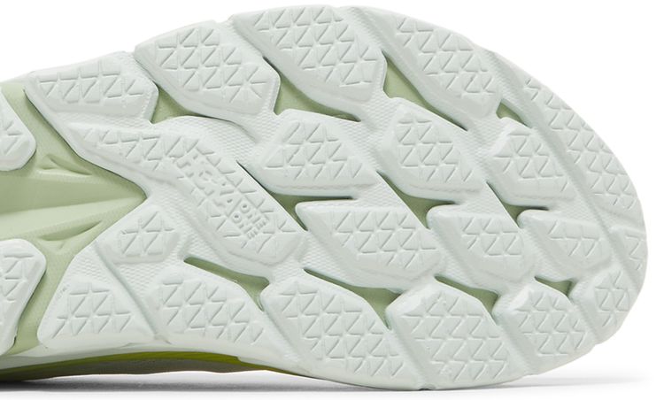 HOKA Clifton Edge Blue Flower Green Glow