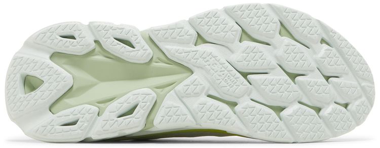 HOKA Clifton Edge Blue Flower Green Glow