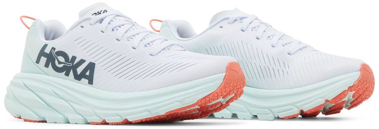 HOKA Wmns Rincon 3 White Blue Glass