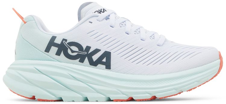 HOKA Wmns Rincon 3 White Blue Glass