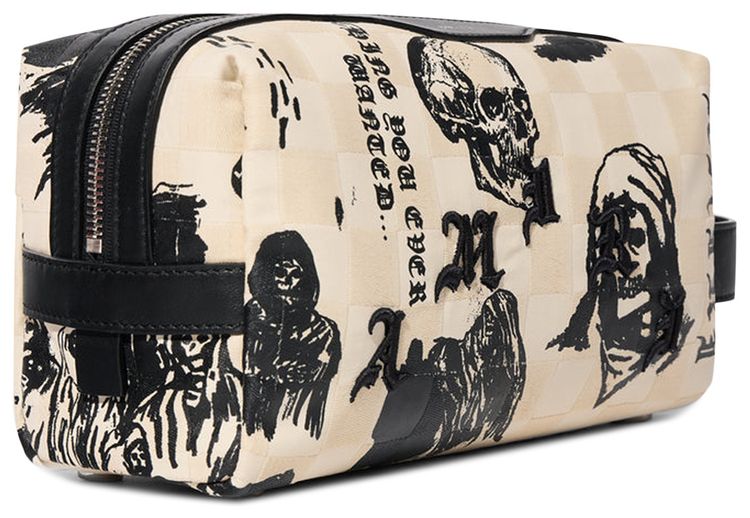 Amiri x Wes Lang Sketch Print Dopp Kit Alabaster