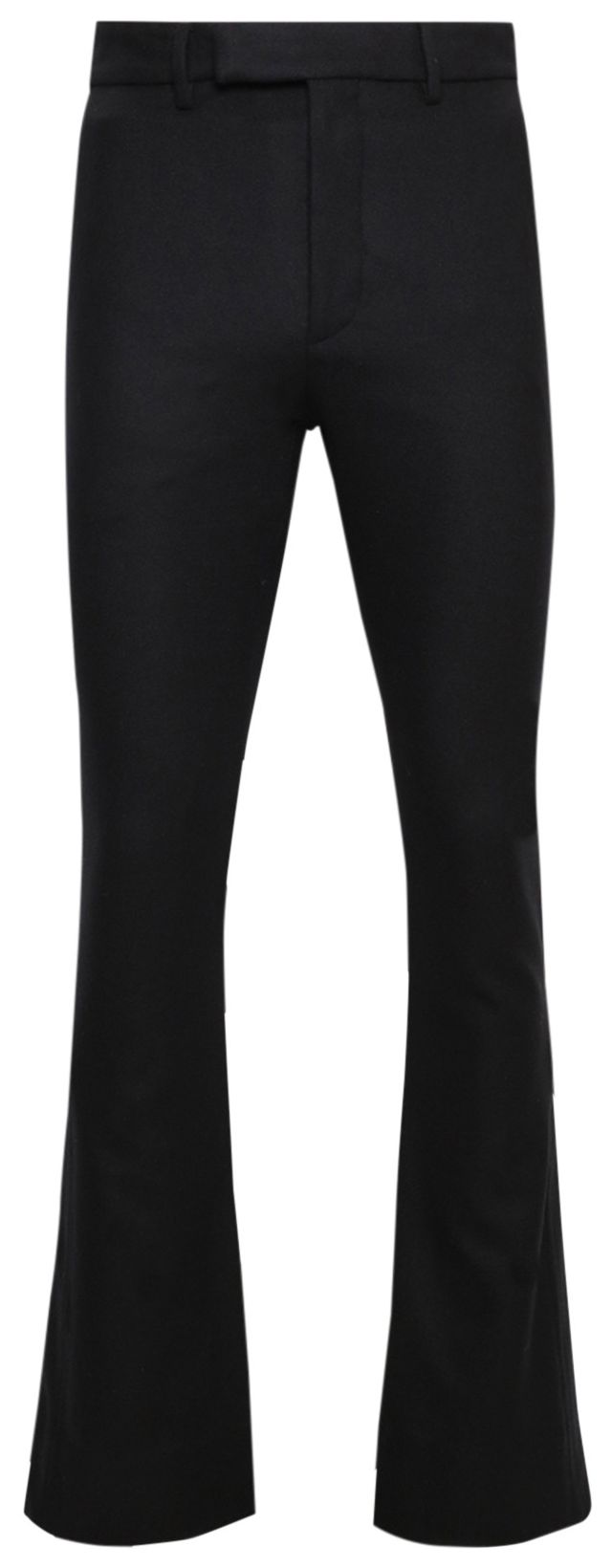 Buy Amiri Wool Flannel Flare Pants 'Black' AW22MAW020 001 BLAC GOAT