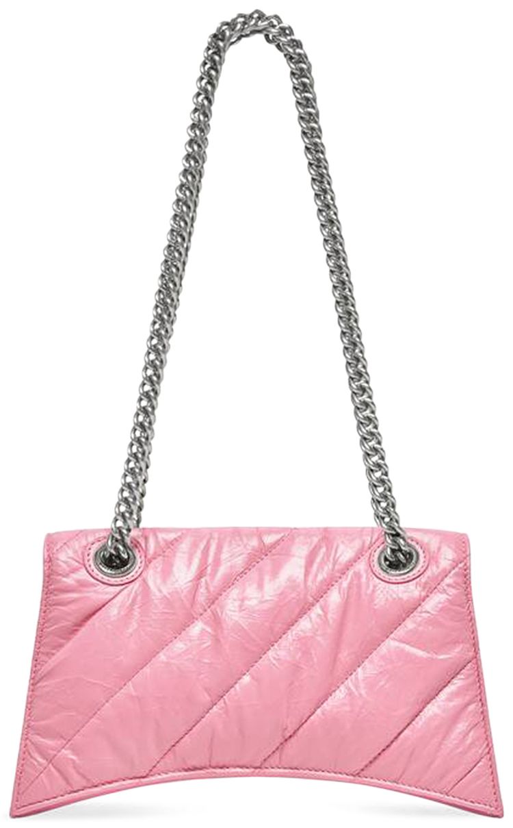 Balenciaga Small Crush Chain Bag Sweet Pink