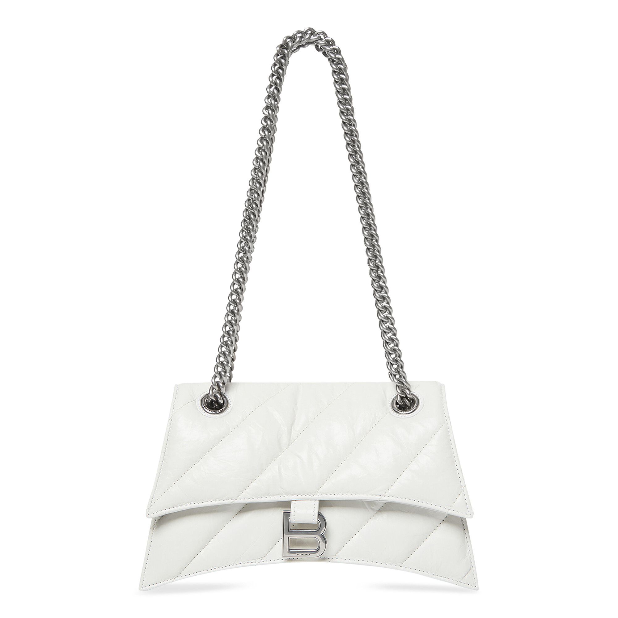 Buy Balenciaga Small Crush Chain Bag 'Optic White' - 716351 210J0