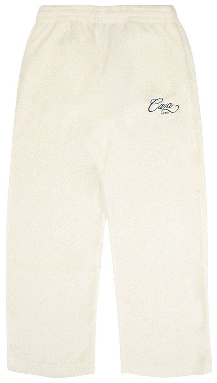 Casablanca Caza Terry Track Pant White