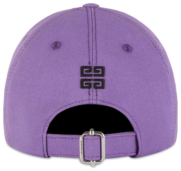Givenchy Curved Cap With Embroidered Logo Ultraviolet