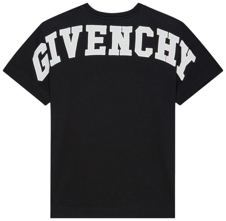 Givenchy Classic Fit Print T Shirt Black