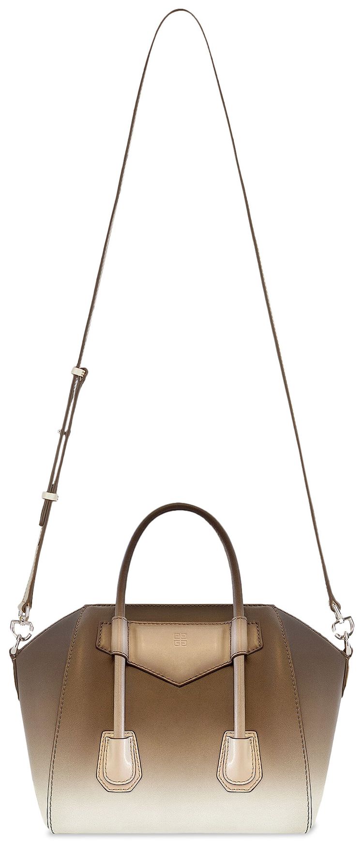 Givenchy Mini Antigona Lock BrownBeige