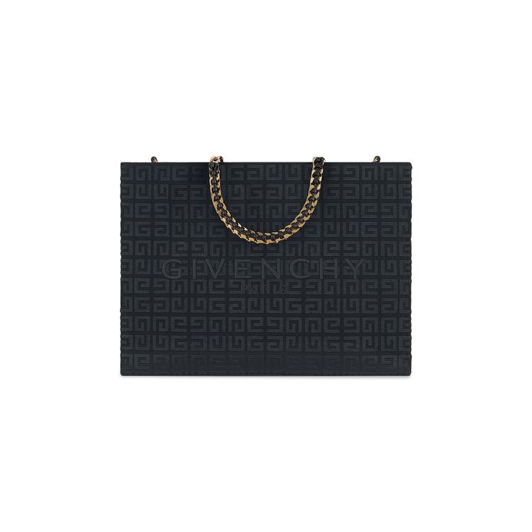 Givenchy Medium G Tote Shopping Bag Black